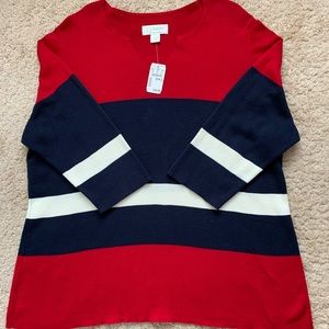 C.J. Banks Cotton Sweater—Size 2X